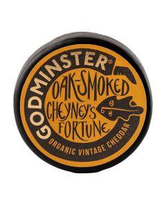 Godminster - Oak-Smoked Cheyney's Fortune Organic Cheddar - 4 x 1kg (Min 150 DSL)