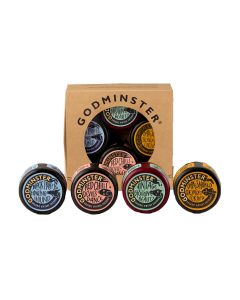 Godminster - Four Cheese Round with Vintage, Smoked, Chilli & Truffle - 4 x 600g (Min 110 DSL)