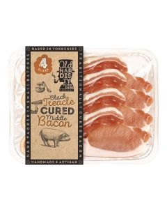 Old Hardisty - Smoked Black Treacle Bacon - 6 x 200g (Min 16 DSL)
