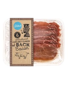 Old Hardisty - Unsmoked Back Bacon - 6 x 200g (Min 16 DSL)