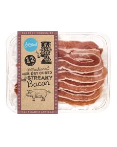 Old Hardisty - Unsmoked Streaky Bacon - 6 x 200g (Min 16 DSL)