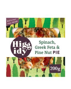 Higgidy - Spinach, Greek Feta & Pine Nut Pie - 4 x 200g (Min 5 DSL)