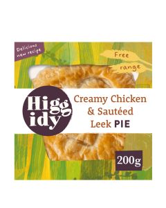 Higgidy - Creamy Chicken & Sauteed Leek Pie  - 4 x 200g (Min 5 DSL)