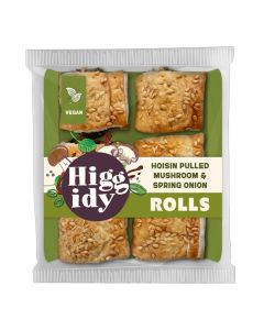 Higgidy - Higgidy Hoisin Pulled Mushroom & Spring Onion Rolls - 4 x 160g (Min 5 DSL)