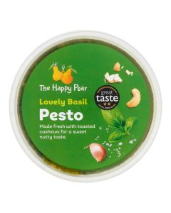 The Happy Pear - Lovely Basil Pesto - 6 x 135g (Min 14 DSL)