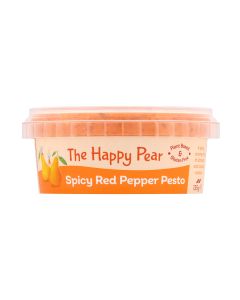 The Happy Pear - Spicy Red Pepper Pesto - 6 x 135g (Min 23 DSL)