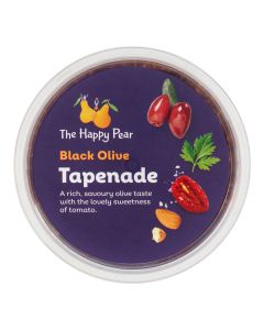 The Happy Pear - Black Olive Tapenade - 6 x 135g (Min 12 DSL)