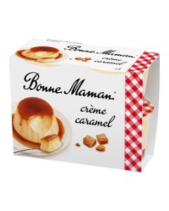 Bonne Maman - Four Pack - Crème Caramel (5 x 4 x 100g) - 5 x 400g (Min 10 DSL)