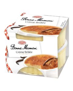 Bonne Maman - Twin Pot Crème Brulee (6 x 2 x 100g) - 6 x 200g (Min 10 DSL)