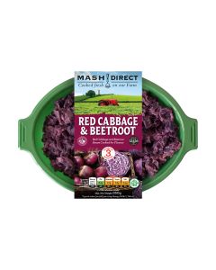 Mash Direct   -  Red Cabbage and Beetroot  - 6 x 350g (Min 7 DSL)