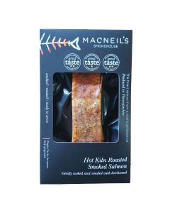 Macneil's Smokehouse  - Hot Kiln Roasted Smoked Salmon - 3 x 110g (Min 12 DSL)