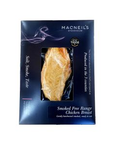 Macneil's Smokehouse - Smoked Free Range Chicken Breast - 3 x 170g (Min 11 DSL)