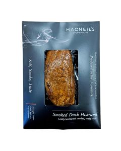 Macneil's Smokehouse - Smoked Duck Pastrami Breast - 3 x 170g (Min 8 DSL)