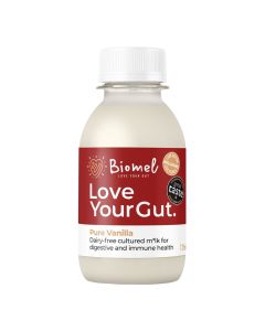 Biomel - Pure Vanilla Gut Health Shots - 6 x 125ml (Min 14 DSL)