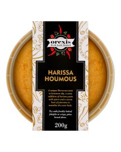 Orexis  - Harissa Houmous - 6 x 200g (Min 12 DSL)