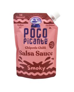Poco Picante  - Smoky Chipotle Chilli Salsa Sauce - 8 x 200g (Min 100 DSL)