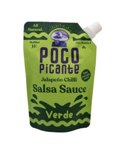 Poco Picante  - Verde Jalapeño Chilli Salsa Sauce - 8 x 200g (Min 100 DSL)