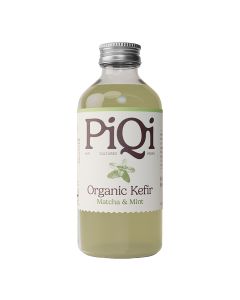 PiQi - Organic Matcha & Mint Kefir Water - 12 x 240ml (Min 30 DSL)