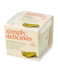 Simply Delicious  - Dill Pickle Dip - 6 x 170g (Min 8 DSL)
