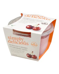 Simply Delicious  - Morello Cherry Oats - 6 x 200g (Min 5 DSL)