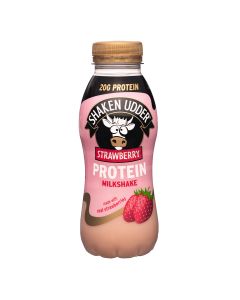 Shaken Udder Ltd - Strawberry  Protein - 8 x 330ml (Min 35 DSL)