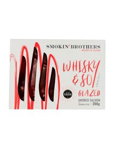 Smokin' Brothers - Whisky & Soy Glazed - 6 x 200g (Min 24 DSL)