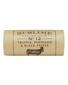 Sublime Butter - No. 12 Truffle, Parmesan & Black Pepper - 10 x 90g (Min 25 DSL)