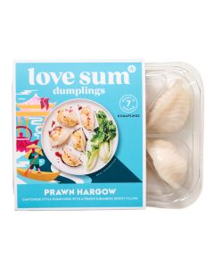 Love Sum Dumplings - Prawn Hargow - 5 x 240g (Min 13 DSL)