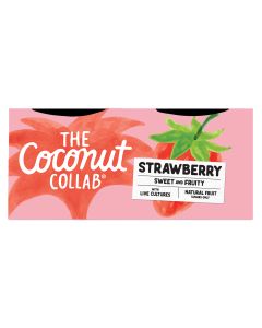 The Coconut Collaborative - Strawberry Yog's Multipack (4 x 90g) - 4 x 360g (Min 11 DSL)