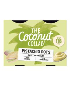 The Coconut Collaborative - Pistachio Pots (4 x 45g) - 6 x 180g (Min 20 DSL)