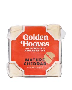 Golden Hooves - Golden Hooves Mature Cheddar - 12 x 200g (Min 30 DSL)