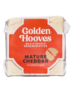 Golden Hooves  - Mature Cheddar - 12 x 200g (Min 30 DSL)