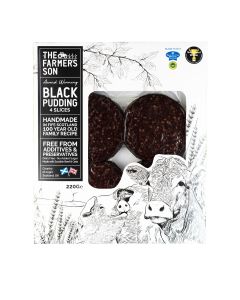 The Farmers Son - Scottish Black Pudding Slices - 6 x 220g (Min 14 DSL)