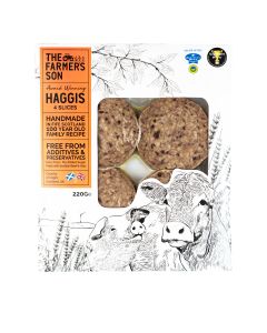 The Farmers Son - Scottish Haggis Slices - 6 x 220g (Min 14 DSL)