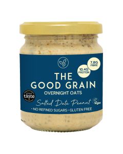 THE GOOD GRAIN - Salted Date Overnight Oats - 6 x 175g (Min 5 DSL)