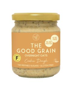 THE GOOD GRAIN - Cookie Dough Overnight Oats - 6 x 175g (Min 5 DSL)