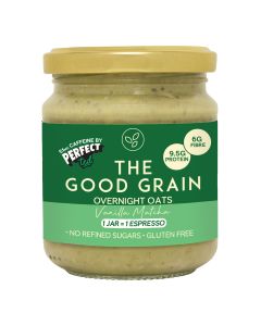 THE GOOD GRAIN - Vanilla Matcha Overnight Oats x PerfectTed - 6 x 175g (Min 5 DSL)