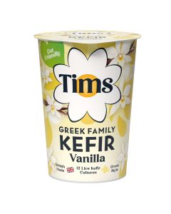 Tims Dairy - Greek Style Vanilla Kefir - 6 x 450g (Min 12 DSL)