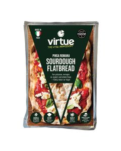 Virtue Sourdough - Original Oval Pinsa Romana Sourdough - 10 x 230g (Min 25 DSL)