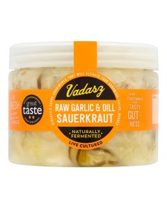 Vadasz - Garlic & Dill Sauerkraut - 6 x 400g (Min 25 DSL)
