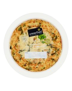 Unearthed - Spinach Spanish Omelette - 8 x 250g (Min 25 DSL)