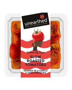 Unearthed - Slow Roasted Tomatoes - 12 x 180g (Min 25 DSL)