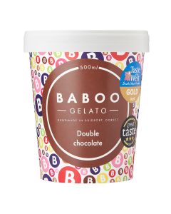 Baboo Gelato - Double Chocolate Gelato - 6 x 420g