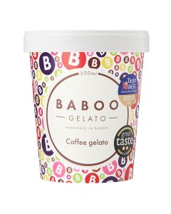 Baboo Gelato - Coffee Gelato - 6 x 420g
