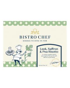 Bistro Chef - Leek, Saffron & Pea Risotto - 8 x 350g