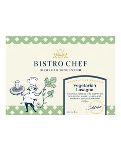 Bistro Chef - Vegetarian Lasagne - 8 x 400g