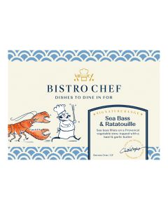 Bistro Chef - Sea Bass with Ratatouille - 8 x 320g