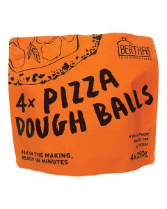 Bertha's Pizza - 4 x Sourdough Dough Balls - 10 x 1000g