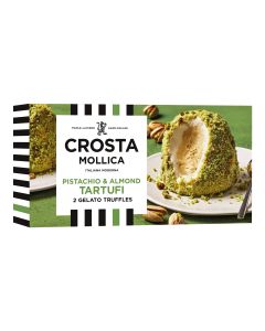 Crosta Mollica - Pistachio Almond Tartufi - 8 x 208g