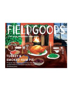 Fieldgoods - Turkey & Ham Hock Pie For One - 6 x 280g
